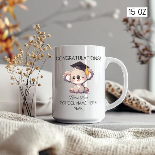 Baby Koala Travel Congratulations Gifts for | Customised Coffee Mug | 11 OZ