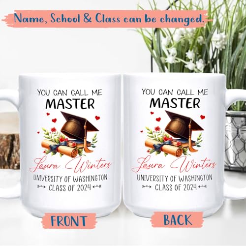 You Can Call Me Master Personalized Name | Customised Coffee Mug | 11 OZ
