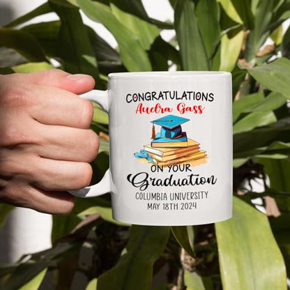 Personalized Graduation Congratulations On | Customised Coffee Mug | 11 OZ