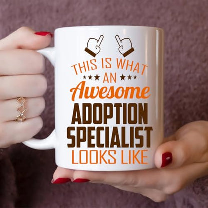 Awesome Adoption Specialist This Is What an | Ceramic Coffee Mug | 11 OZ