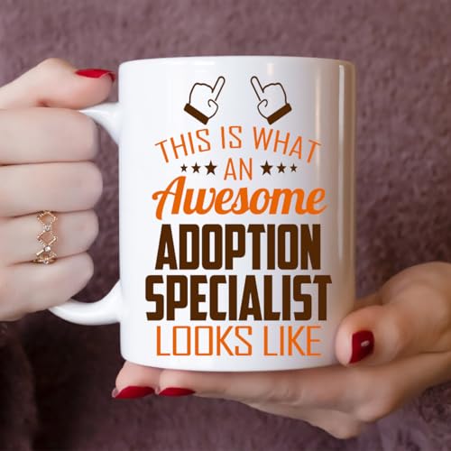 Awesome Adoption Specialist This Is What an | Ceramic Coffee Mug | 11 OZ