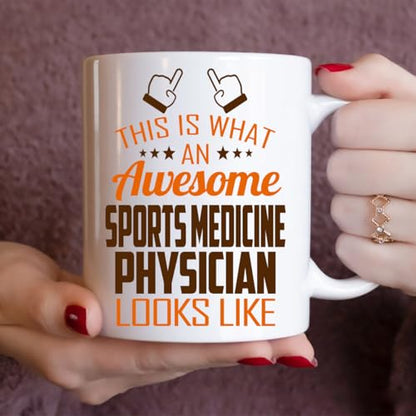 Awesome Sports Medicine Physician This Is What | Ceramic Coffee Mug | 11 OZ