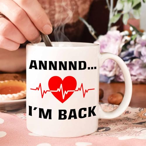 I m Back Recovery Gifts For Women Man After | Ceramic Coffee Mug | 11 OZ