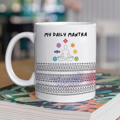 Wrappiness Hidden Message Daily Mantra | Ceramic Coffee Mug | 11 OZ