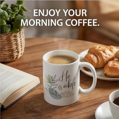 Christian Gifts for Women Inspiration Funny | Ceramic Coffee Mug | 11 OZ