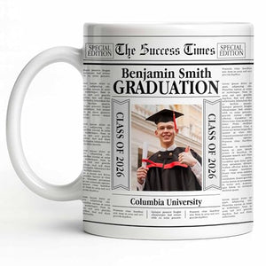 Personalized Graduation Class of 2026 | Customised Coffee Mug | 11 OZ