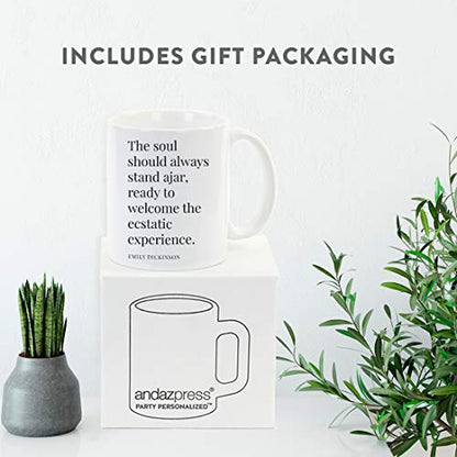Motivational Inspirational Gift The Soul | Ceramic Coffee Mug | 11 OZ