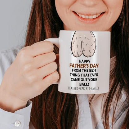 Funny Father s Day Gift for Dad Daddy Papa | Customised Coffee Mug | 11 OZ