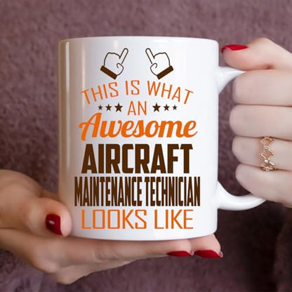 Awesome Aircraft Maintenance Technician This | Ceramic Coffee Mug | 11 OZ