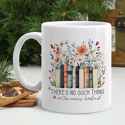 Book Lover Gifts for Women Bookish Bookworm | Ceramic Coffee Mug | 11 OZ