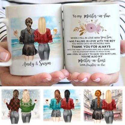Custom Mother s Day Gifts for In Law | Customised Coffee Mug | 11 OZ