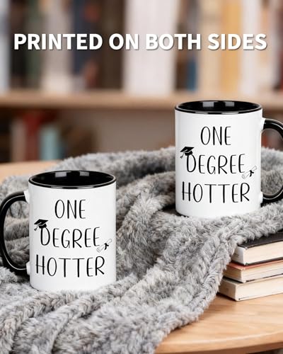 Graduation Gift for Her Him One Degree Funny | Ceramic Coffee Mug | 11 OZ