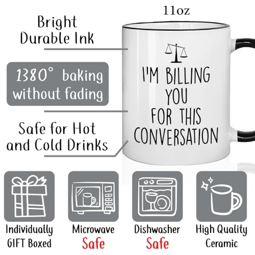 Funny Lawyer Gifts for Men Women Future Funny | Ceramic Coffee Mug | 11 OZ