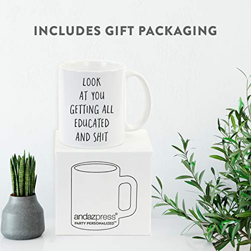 Graduation Gift Look at You Getting All | Ceramic Coffee Mug | 11 OZ