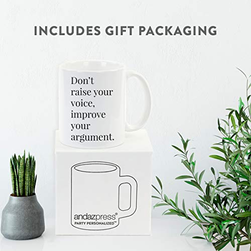 Motivational Inspirational Quote Gift Funny | Ceramic Coffee Mug | 11 OZ
