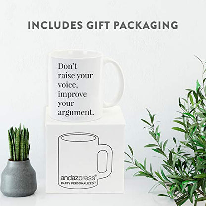 Motivational Inspirational Quote Gift Funny | Ceramic Coffee Mug | 11 OZ