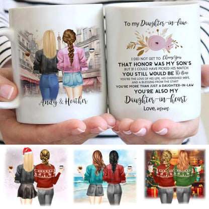 Personalized Daughter In Law Mother s Day | Customised Coffee Mug | 11 OZ