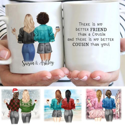 Custom Mother s Day Gifts for Cousins | Customised Coffee Mug | 11 OZ