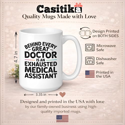 Medical Assistant Gifts For Certified | Ceramic Coffee Mug | 11 OZ