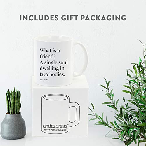 Friendship Quote Gift What is A Friend Single | Ceramic Coffee Mug | 11 OZ