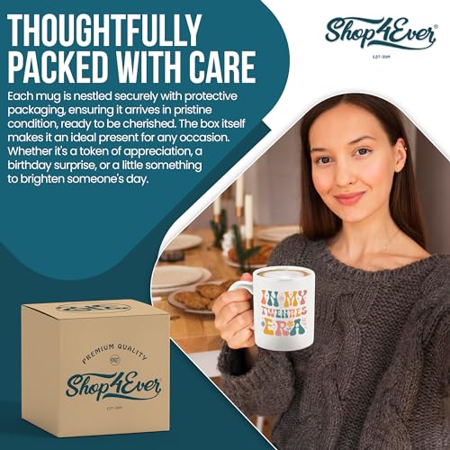 shop4ever In My Twenties Era 20 Year Old Retro | Ceramic Coffee Mug | 11 OZ