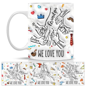 Funny Personalized Grandpa You Hold Our | Customised Coffee Mug | 11 OZ