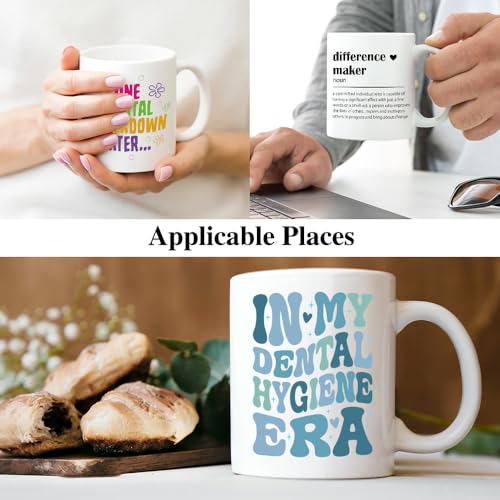 XQLZY Dentists Funny Dentist Office Graduation | Ceramic Coffee Mug | 11 OZ