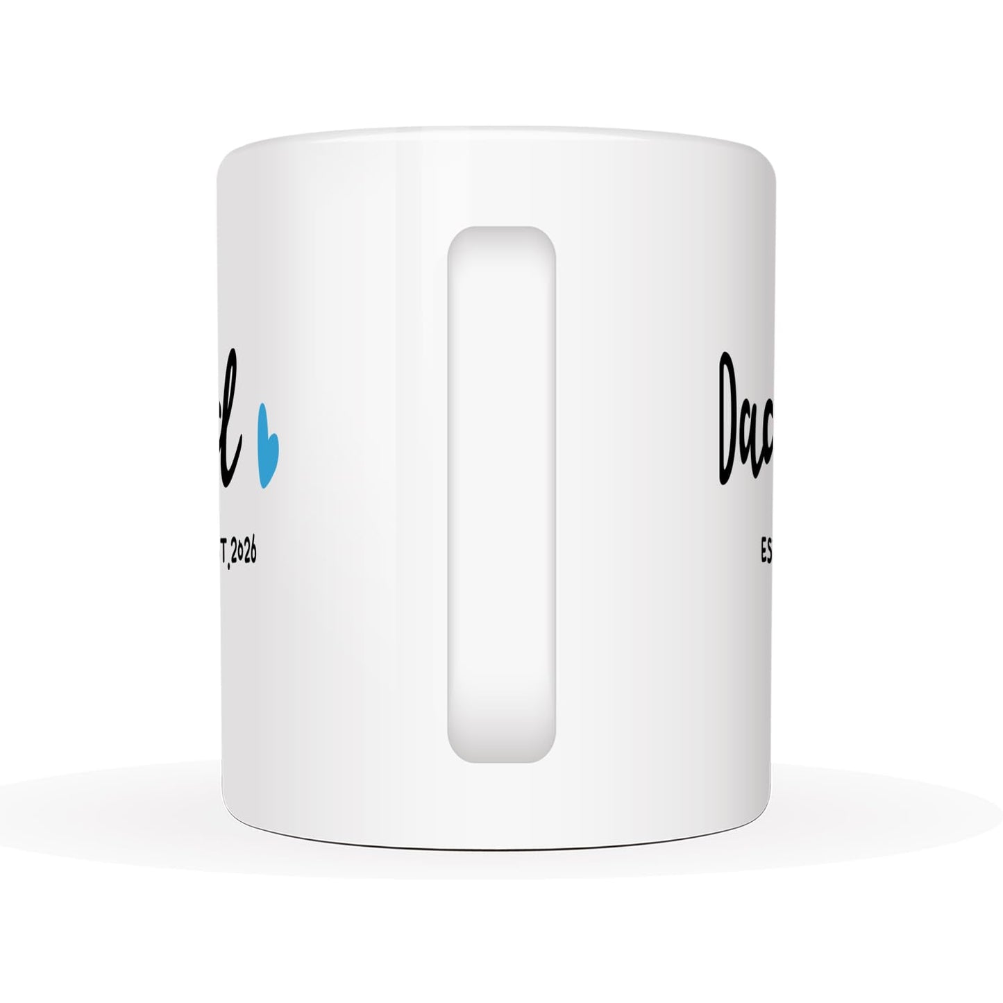 Dad Est 2026 | Ceramic Coffee Mug | Father's Day Gift | Stylish Printed Design | Tea & Coffee Cup | 11oz