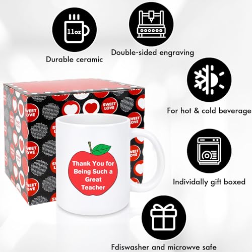 Teacher Gifts For Women Men from Students | Ceramic Coffee Mug | 11 OZ