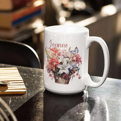 Fantastic Personalized Name Lily Customized | Customised Coffee Mug | 11 OZ