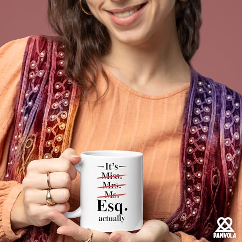 It s Esq Actually Lawyer Gifts for Women | Ceramic Coffee Mug | 11 OZ