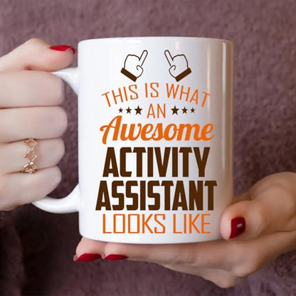 Awesome Activity Assistant This Is What an | Ceramic Coffee Mug | 11 OZ