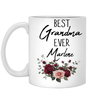 Grandma Name Marlene Ever Pretty Gift for | Ceramic Coffee Mug | 11 OZ