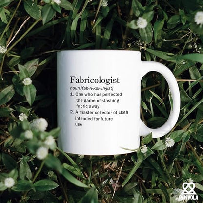Fabricologist A Master Collector Of Cloth | Ceramic Coffee Mug | 11 OZ