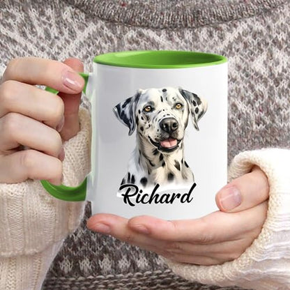 Personalized Dalmatian Customized Choose | Customised Coffee Mug | 11 OZ