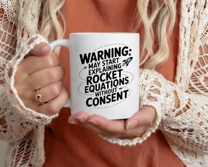 Aerospace Engineering Gifts Funny Rocket | Ceramic Coffee Mug | 11 OZ