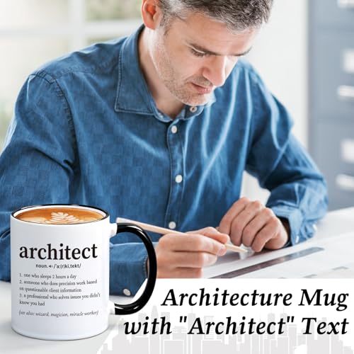 Architecture Gifts Christmas for Architects | Ceramic Coffee Mug | 11 OZ
