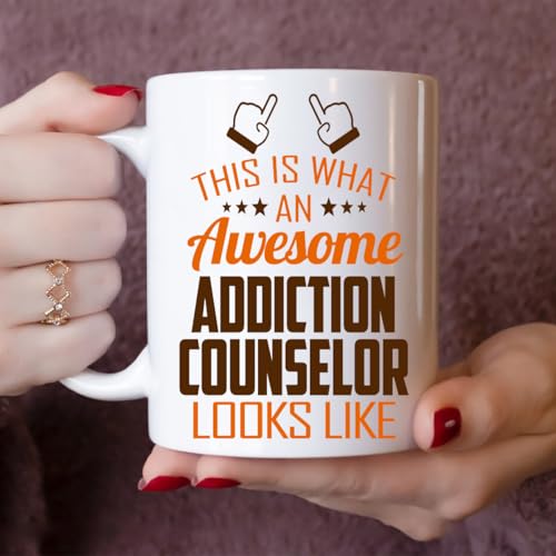 Awesome Addiction Counselor This Is What an | Ceramic Coffee Mug | 11 OZ