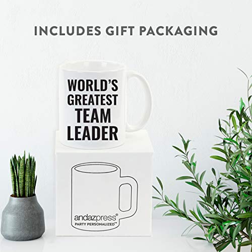 Gift for Men or Women World s Greatest Team | Ceramic Coffee Mug | 11 OZ