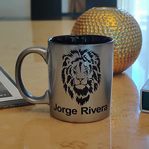 LaserGram Round Allergist Personalized | Customised Coffee Mug | 11 OZ