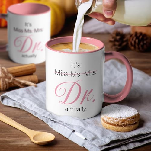 It s Miss Ms Mrs Dr Actually Funny Double | Ceramic Coffee Mug | 11 OZ