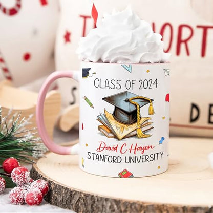 Customized Names Graduation Now Hotter By | Customised Coffee Mug | 11 OZ