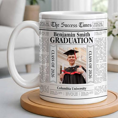 Personalized Graduation Class of 2026 | Customised Coffee Mug | 11 OZ