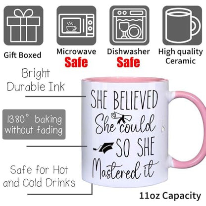 Graduation Gifts for Women Her Friends Girls | Ceramic Coffee Mug | 11 OZ