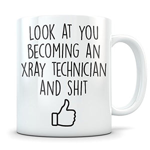 XRAY Graduation Gifts Future Technician | Ceramic Coffee Mug | 11 OZ