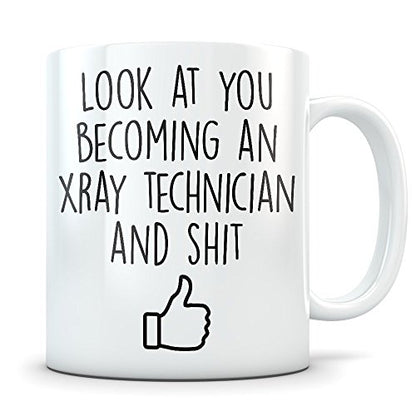 XRAY Graduation Gifts Future Technician | Ceramic Coffee Mug | 11 OZ