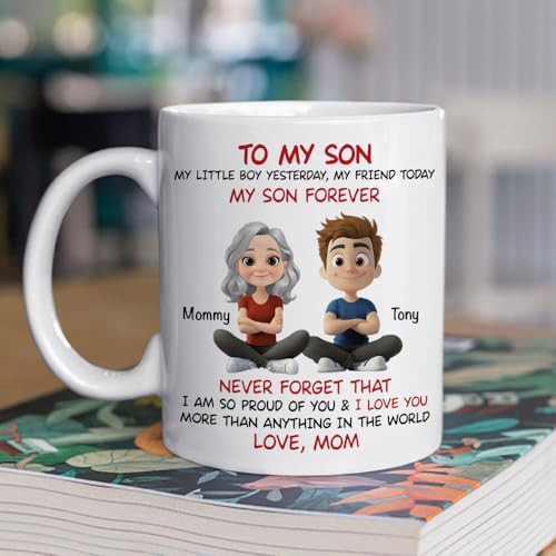 Wrappiness Personalized To My Son | Customised Coffee Mug | 11 OZ