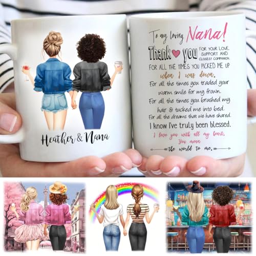 Custom Grandma from Granddaughter | Customised Coffee Mug | 11 OZ