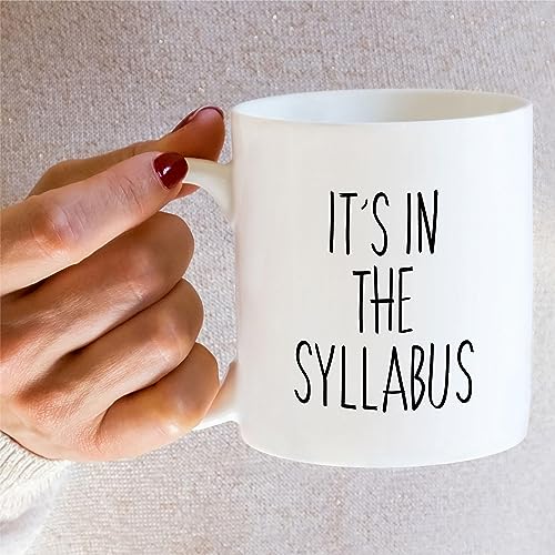 Funny Professor Gift It s In The Funny | Ceramic Coffee Mug | 11 OZ