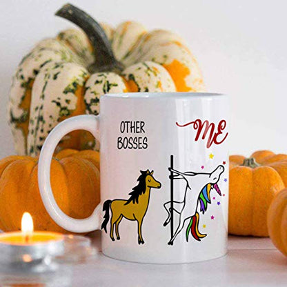 Funny Gifts for Boss Christmas Going Away | Ceramic Coffee Mug | 11 OZ